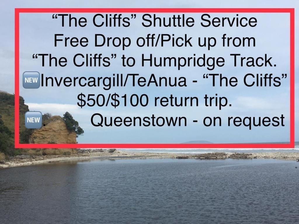 “The Cliffs” Humpridge View Motels Tuatapere Exterior foto